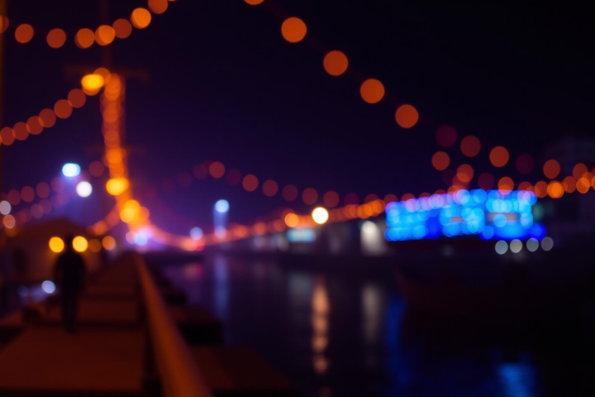 Festival night lights